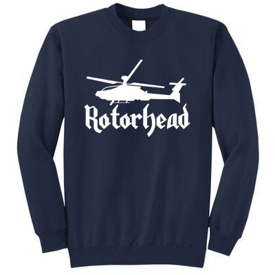 Rotorhead Helicopter Pilot Tall Sweatshirt