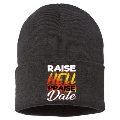 Raise Hell Praise Dale Vintage Sustainable Knit Beanie