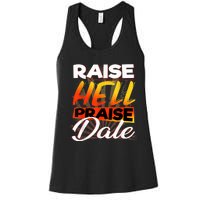 Raise Hell Praise Dale Vintage Women's Racerback Tank