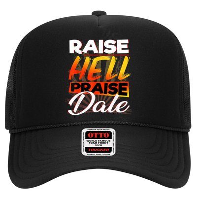 Raise Hell Praise Dale Vintage Trucker Hat
