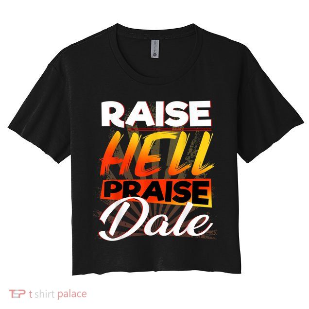 Raise Hell Praise Dale Vintage Crop Top