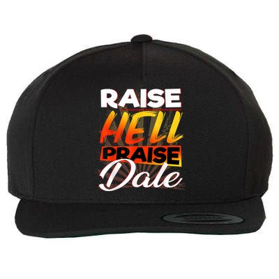 Raise Hell Praise Dale Vintage Wool Snapback Cap