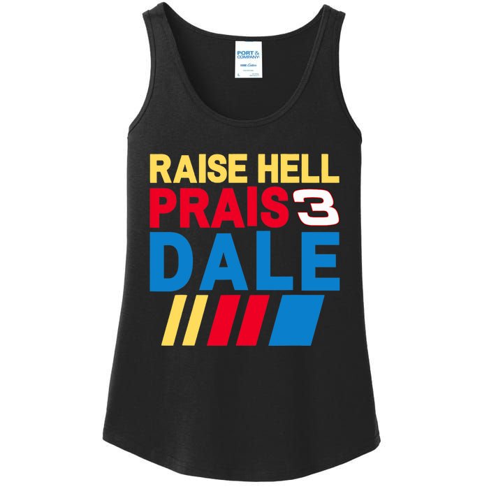 Raise Hell Praise Dale Vintage Funny Ladies Essential Tank