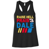 Raise Hell Praise Dale Vintage Funny Women's Racerback Tank