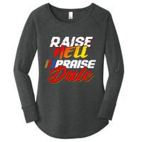 Raise Hell Praise Dale Women's Perfect Tri Tunic Long Sleeve Shirt