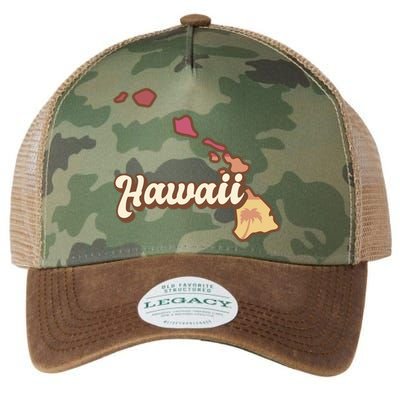 Retro Hawaii Legacy Tie Dye Trucker Hat