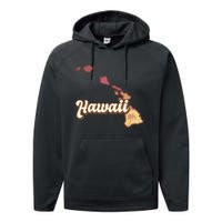 Retro Hawaii Performance Fleece Hoodie