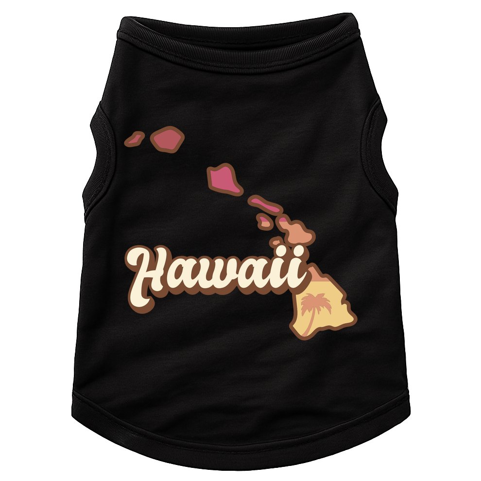 Retro Hawaii Doggie Tank