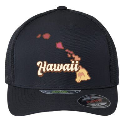 Retro Hawaii Flexfit Unipanel Trucker Cap