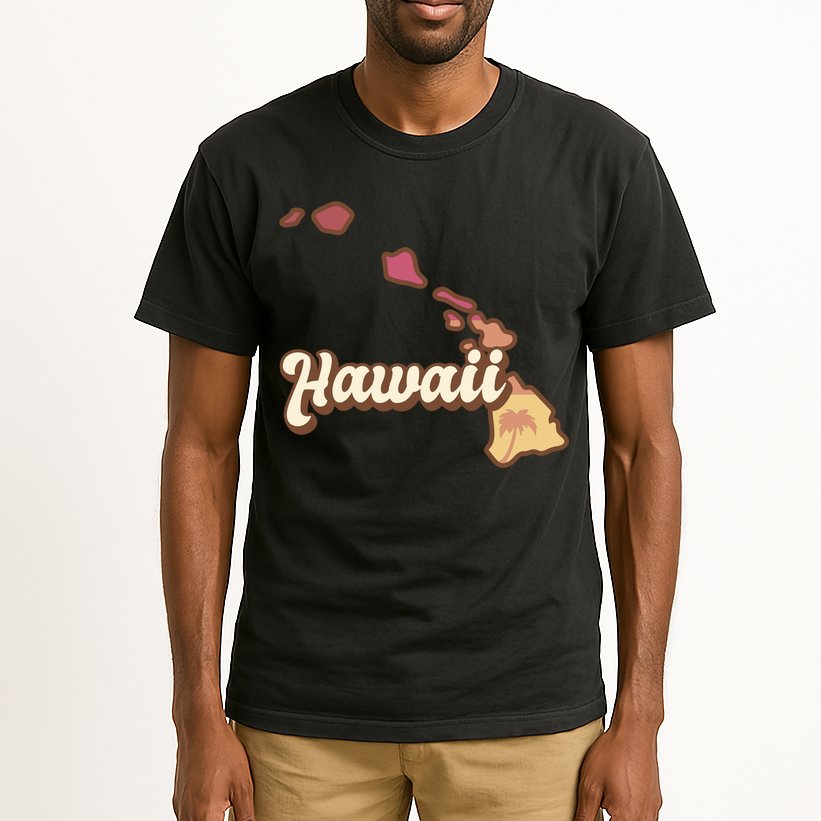 Retro Hawaii Tall T-Shirt