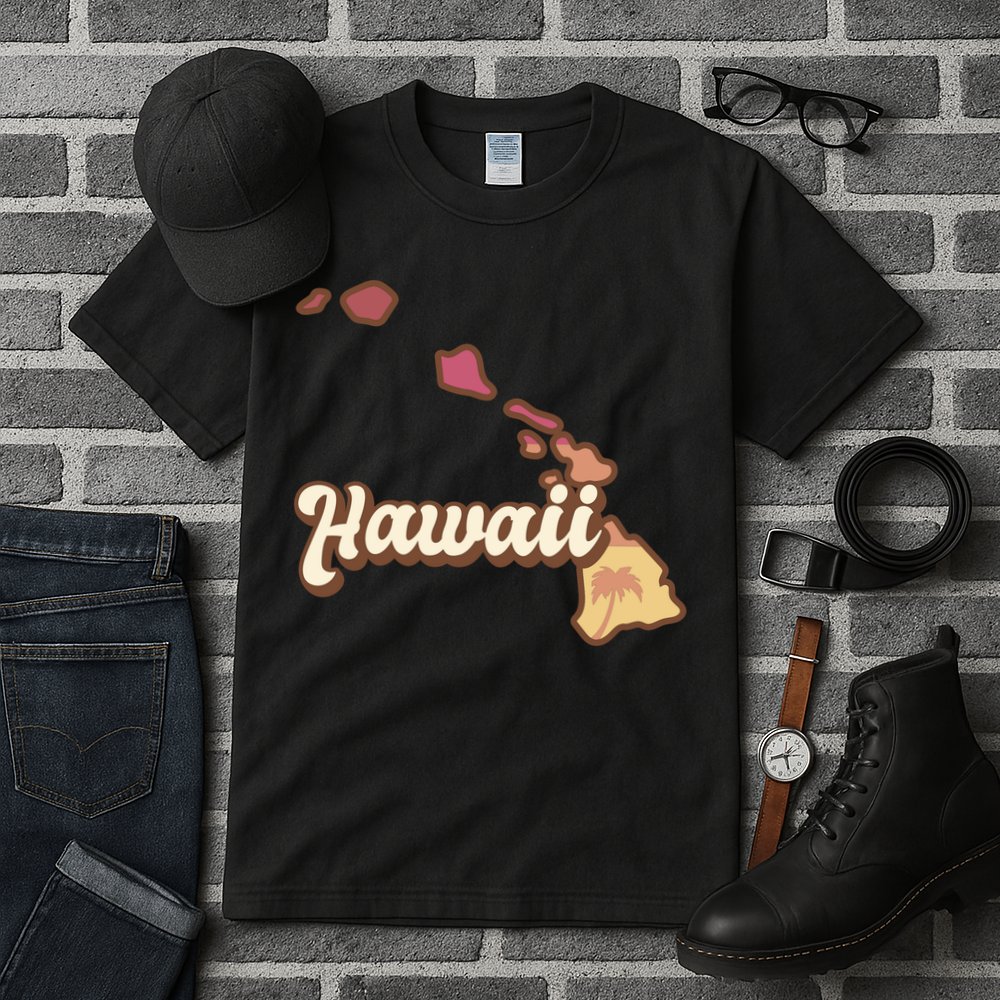 Retro Hawaii Tall T-Shirt