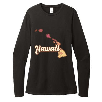 Retro Hawaii Womens CVC Long Sleeve Shirt