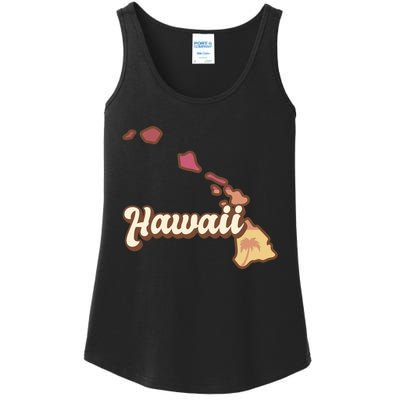 Retro Hawaii Ladies Essential Tank