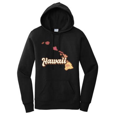 Retro Hawaii Women's Pullover Hoodie