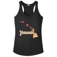 Retro Hawaii Ladies PosiCharge Competitor Racerback Tank