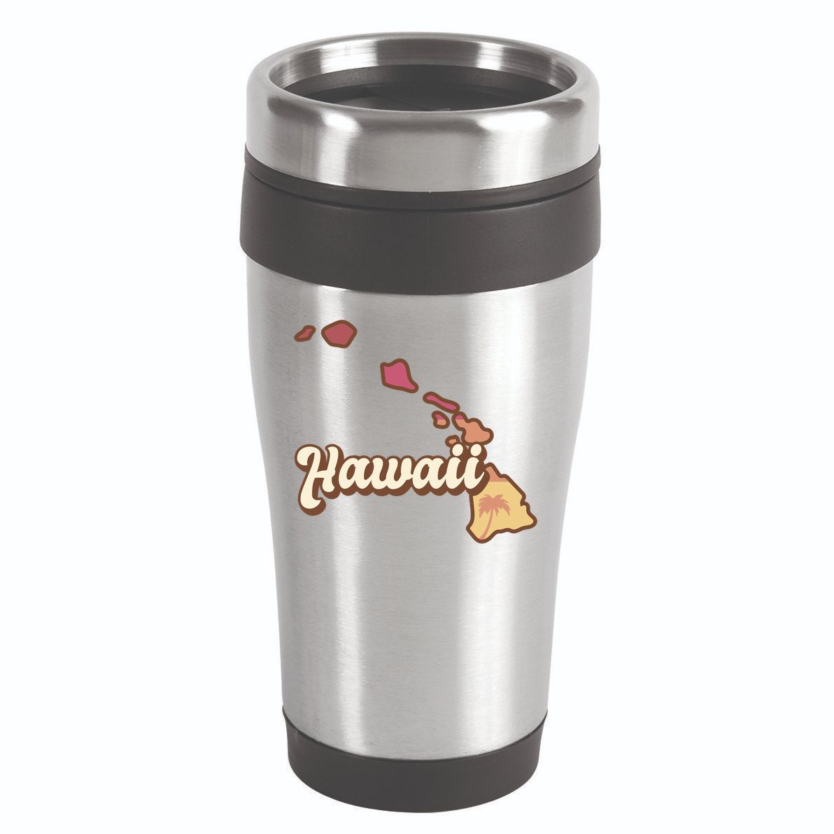 Retro Hawaii 16oz Travel Tumbler