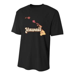 Retro Hawaii Youth Performance Sprint T-Shirt