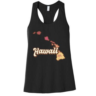 Retro Hawaii Women's Racerback Tank