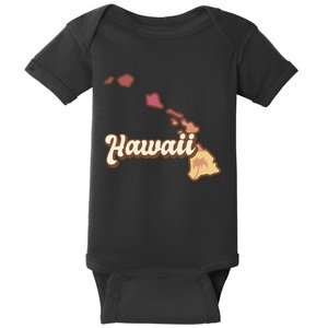 Retro Hawaii Baby Bodysuit