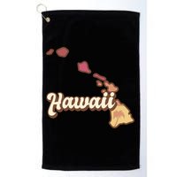 Retro Hawaii Golf Towel