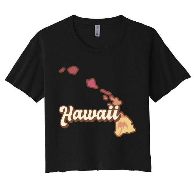 Retro Hawaii Crop Top