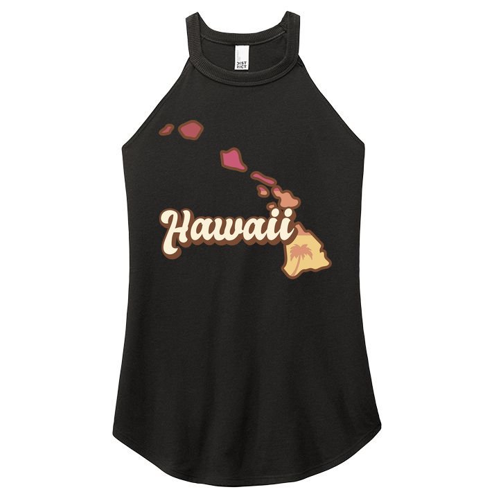 Retro Hawaii Women's Perfect Tri Rocker Tank