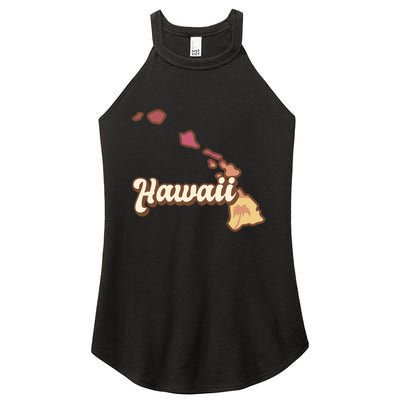 Retro Hawaii Women’s Perfect Tri Rocker Tank