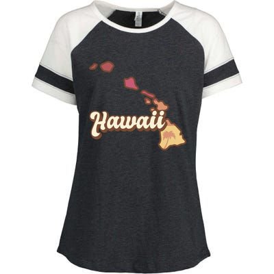 Retro Hawaii Enza Ladies Jersey Colorblock Tee