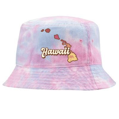 Retro Hawaii Tie-Dyed Bucket Hat