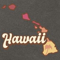 Retro Hawaii Cotton Canvas Backpack