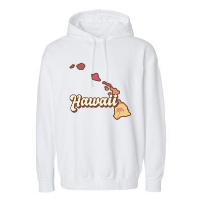 Retro Hawaii Garment-Dyed Fleece Hoodie