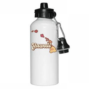 Retro Hawaii Aluminum Water Bottle