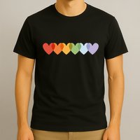 Rainbow Hearts T-Shirt