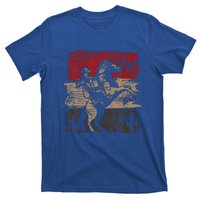 Retro Horse Riding Western Cowboy T-Shirt