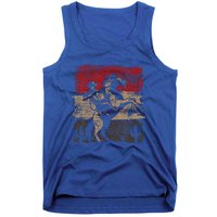 Retro Horse Riding Western Cowboy Tank Top