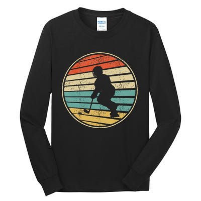 Roller Hockey Retro Vintage 70s 80s Rink Hockey Lovers Tall Long Sleeve T-Shirt