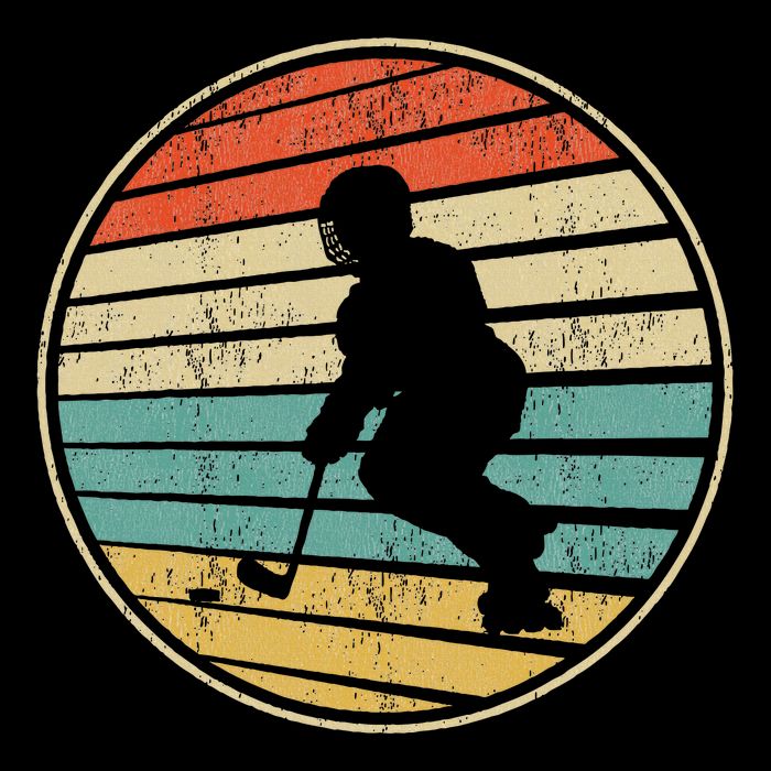 Roller Hockey Retro Vintage 70s 80s Rink Hockey Lovers Toddler Hoodie