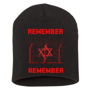 Remember Holocaust Short Acrylic Beanie