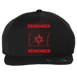 Remember Holocaust Wool Snapback Cap