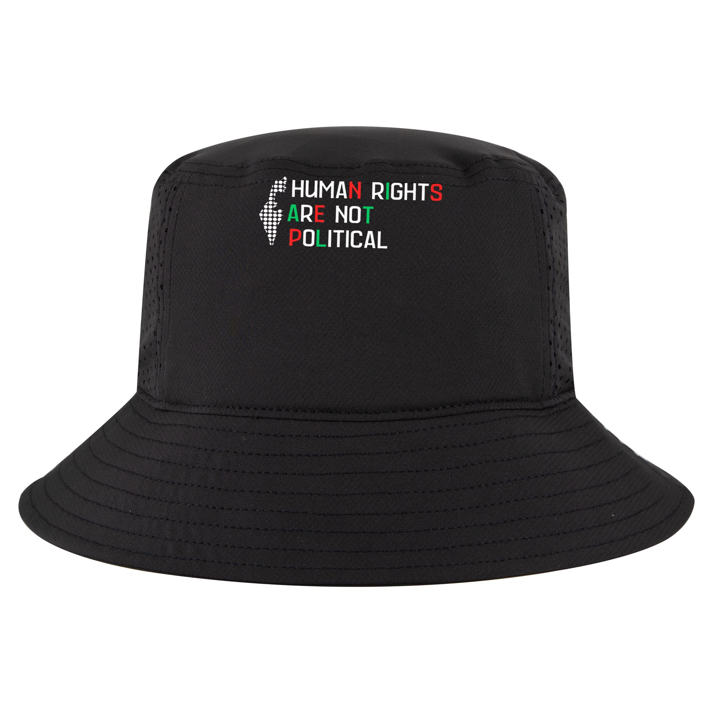 retro Human Rights Are Not Political Support Palestine  Apron