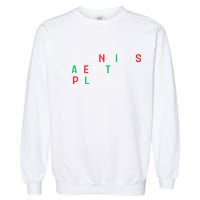 retro Human Rights Are Not Political Support Palestine  Garment-Dyed Sweatshirt