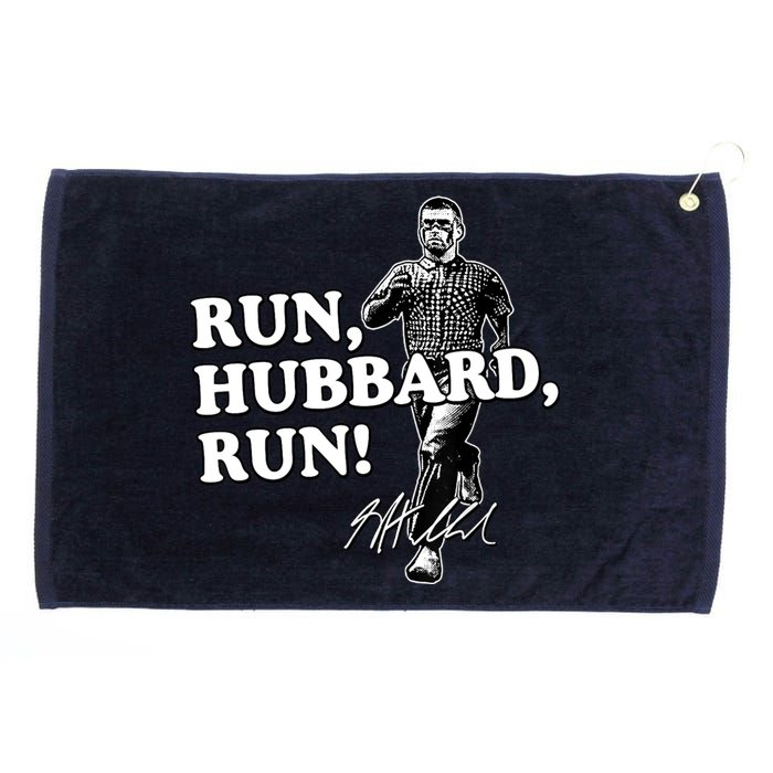 Run Hubbard Run Funny Sayings Sarcastic Grommeted Golf Towel