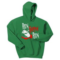 Run Hippie Run Kids Hoodie