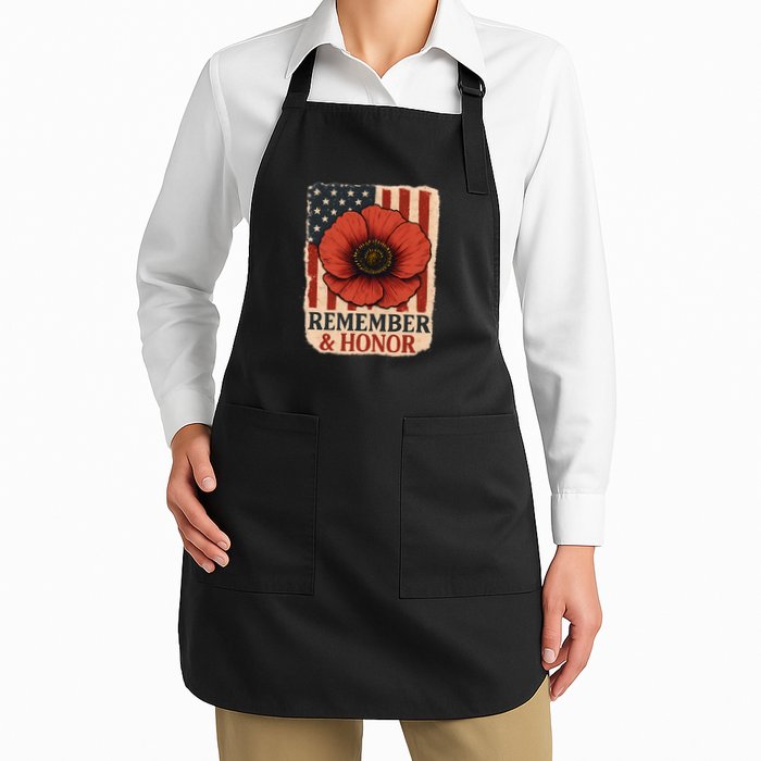 Remember & Honor Apron