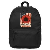 Remember & Honor 16 in Basic Backpack