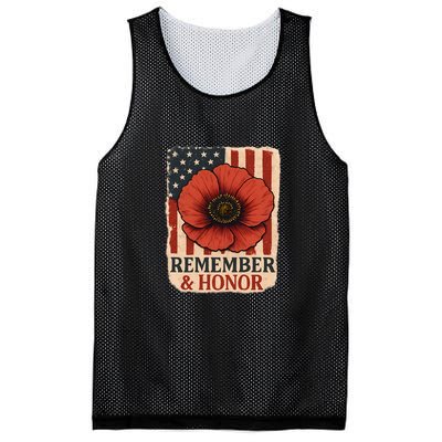Remember & Honor Mesh Reversible Basketball Jersey Tank