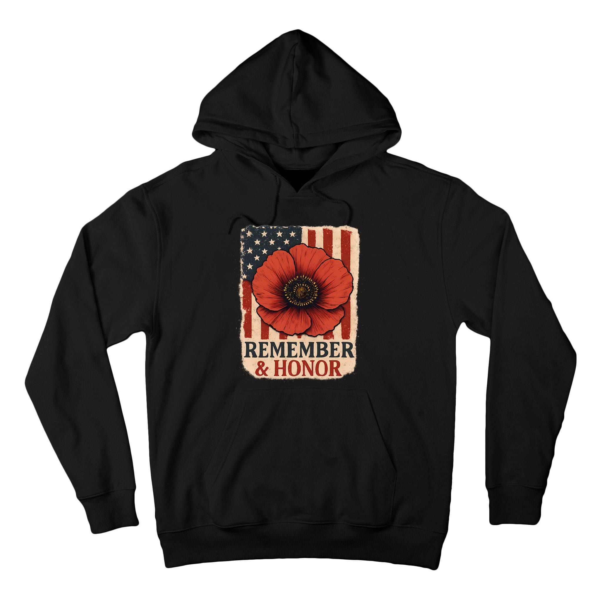 Remember & Honor Tall Hoodie
