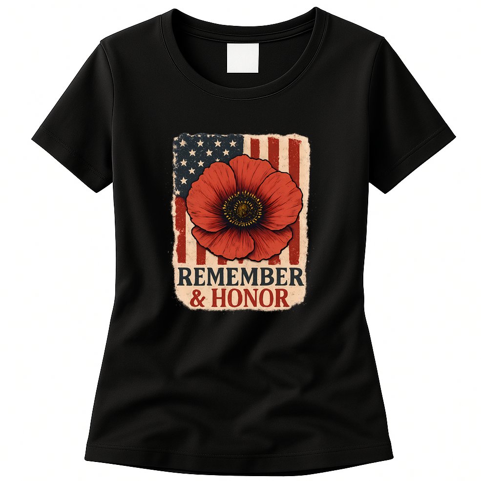 Remember & Honor Womens T-Shirt