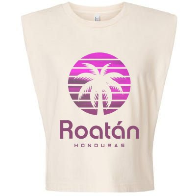 Roatan Honduras Garment-Dyed Women's Muscle Tee