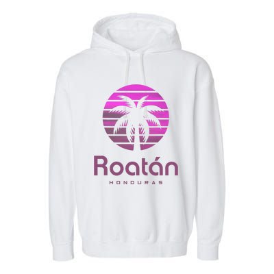 Roatan Honduras Garment-Dyed Fleece Hoodie